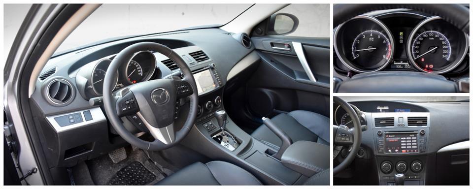 فضای کابین مزدا 3 نیو